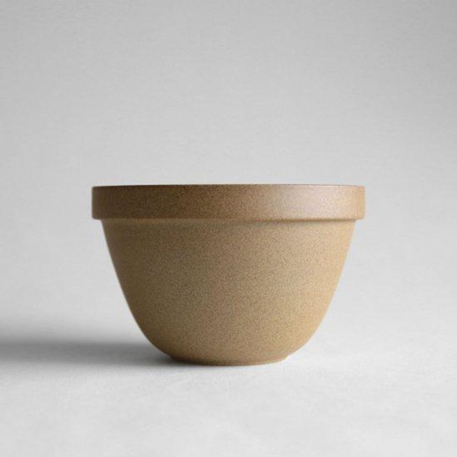 Service Hasami Porcelain | Hasami Porcelain Dyb Rund Skal - Naturlig - To Storrelser