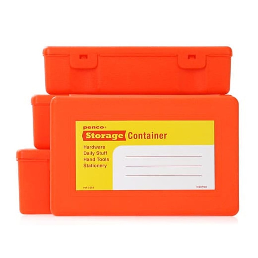 Kontor Penco | Storage Container Set // Orange