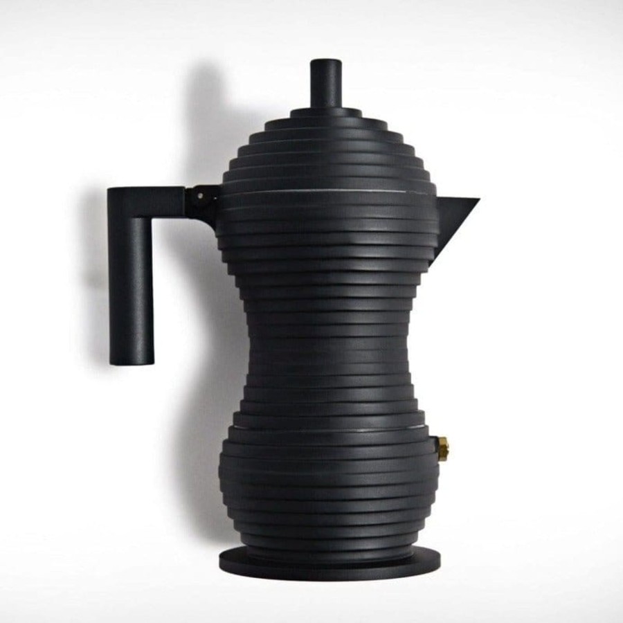 Kokken Alessi | Pulcina Espresso Coffee Maker // Sort