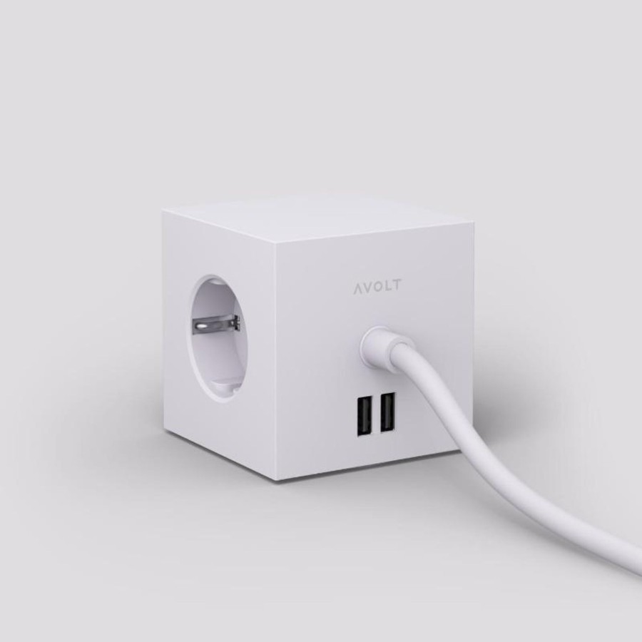 Kontor Avolt | Square 1 Usb // Gotland Grey