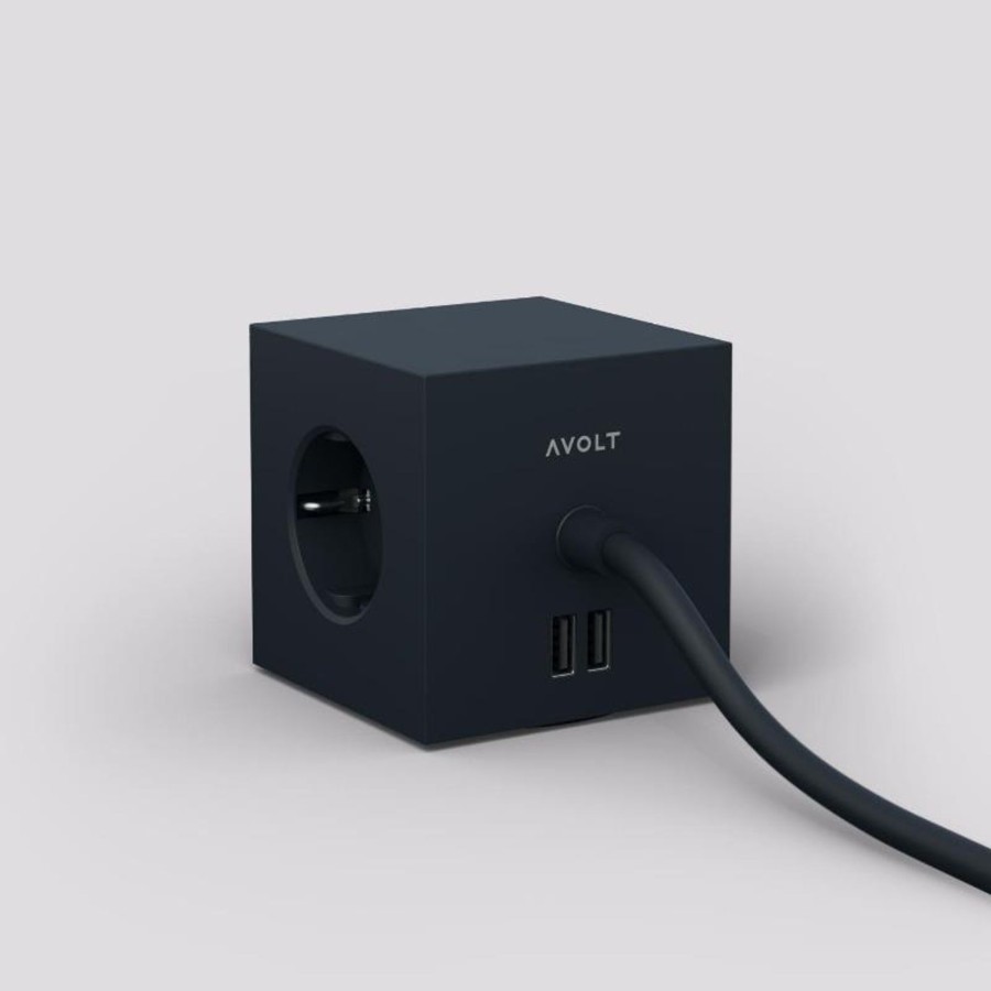 Interior Avolt | Square 1 Usb // Stockholm Black