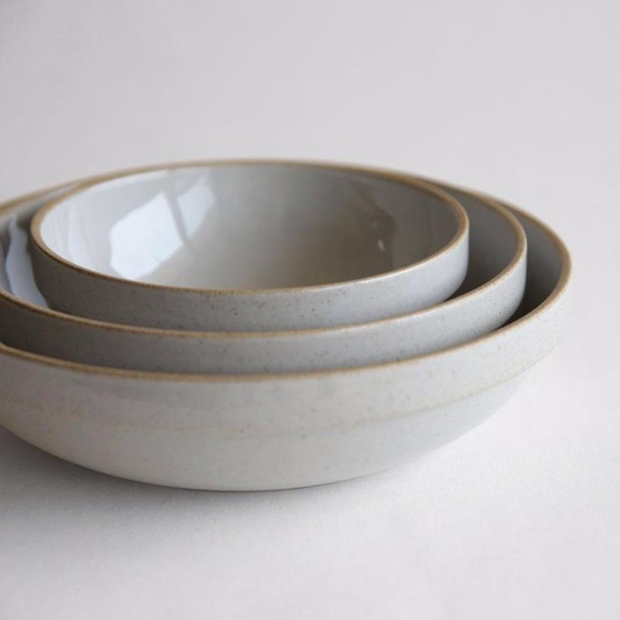 Service Hasami Porcelain | Hasami Porcelaen Lav Rund Skal - Klar - Tre Storrelser