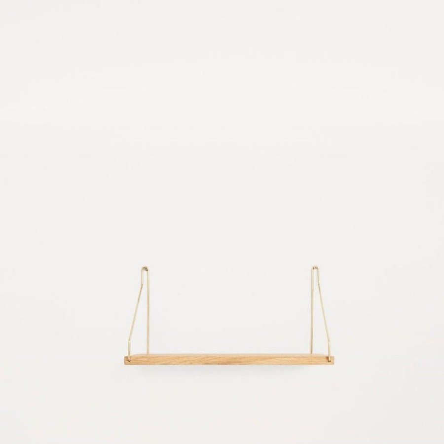 Interior FRAMA | Natural Shelf // Messingbeslag