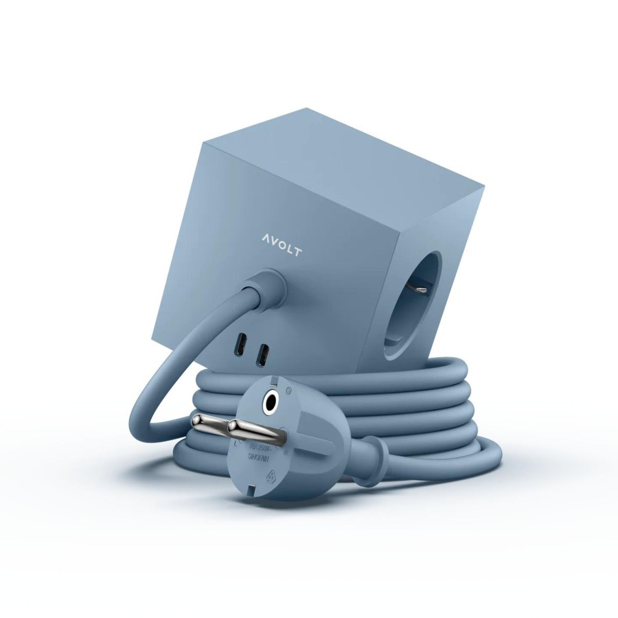 Kontor Avolt | Square 1 Usb-C // Ocean Blue